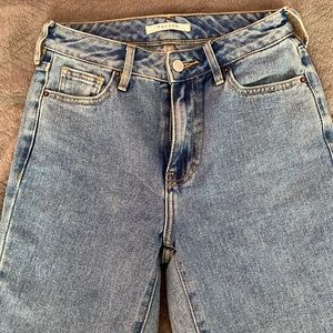 Pacsun dark blue mom jeans.